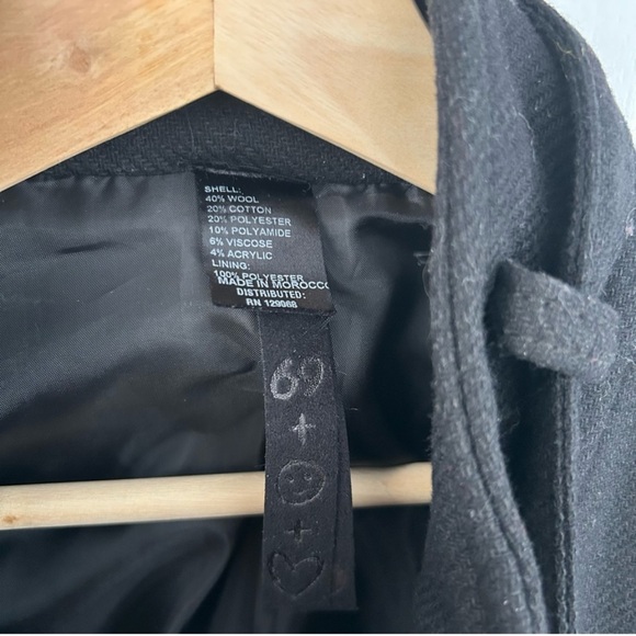 Desigual Convertible Wool Tapestry Coat Like New! - Picture 12 of 16